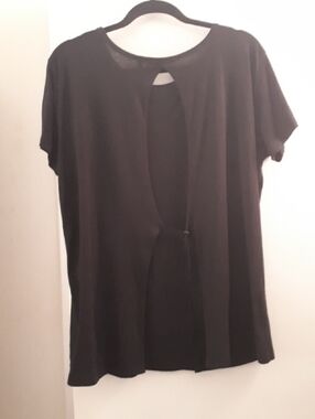 Helmut Lang Gorgeous Open Back Tee M